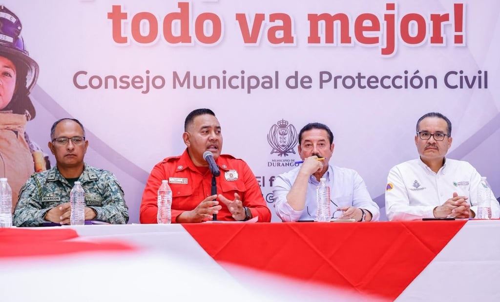 Datos. Se expuso un plan coordinado con el gobernador Esteban Villegas y el gobierno de la presidenta Claudia Sheinbaum para evitar riesgos en la próxima temporada de lluvias.