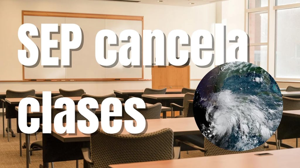 SEP: ¿En qué estados cancelarán clases por el huracán 'Erick'? Aquí te contamos