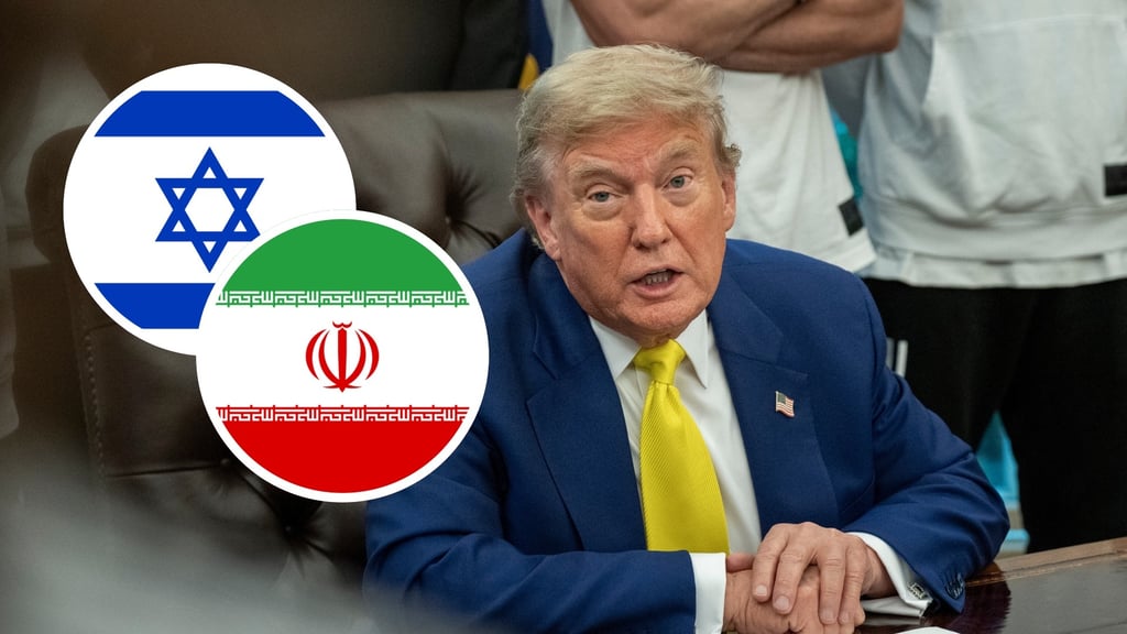 Trump afirma que Irán está cerca de obtener arma nuclear; sugiere posible caída del régimen