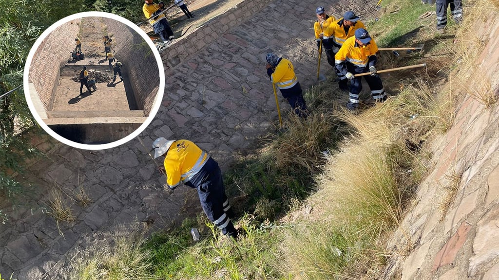 En una semana retiraron 400 toneladas de basura de canales en Durango