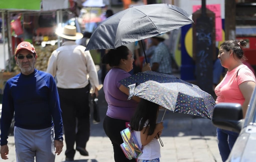 Calor. Persisten las elevadas temperaturas en la ciudad de Durango y los altos niveles de radiación.