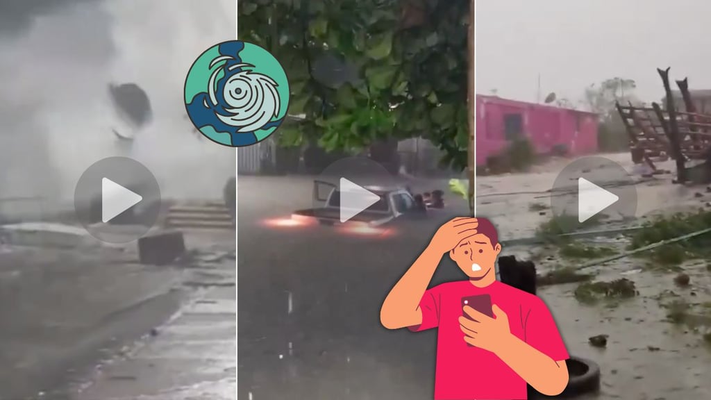 Huracán ‘Erick’: así se ven los daños causados por el ciclón en costas mexicanas