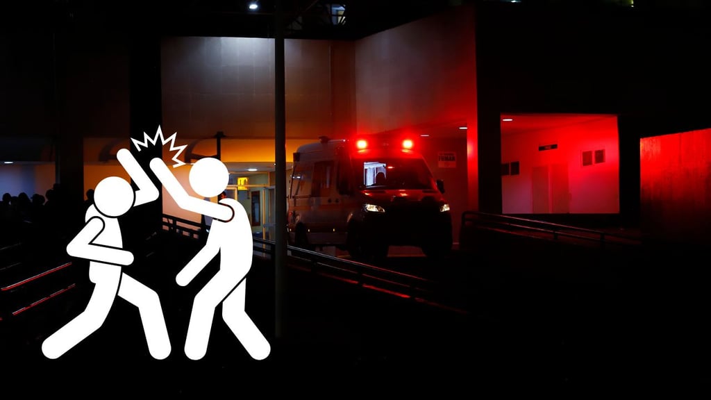 Riña en pleno Centro Histórico de Durango deja a un joven herido por arma blanca