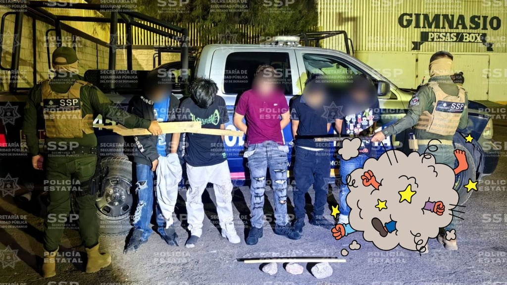 Adolescente protagonizan riña en el fraccionamiento Barcelona; fueron detenidos