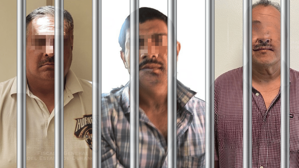 Capturan a tres sujetos por homicidio en Durango; golpearon a un hombre en 2019 y murió en 2025