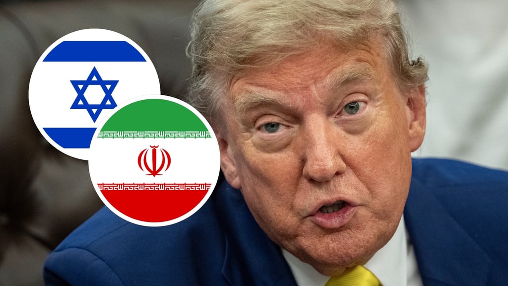 Trump decidirá en dos semanas si interviene en el conflicto israelo-palestino