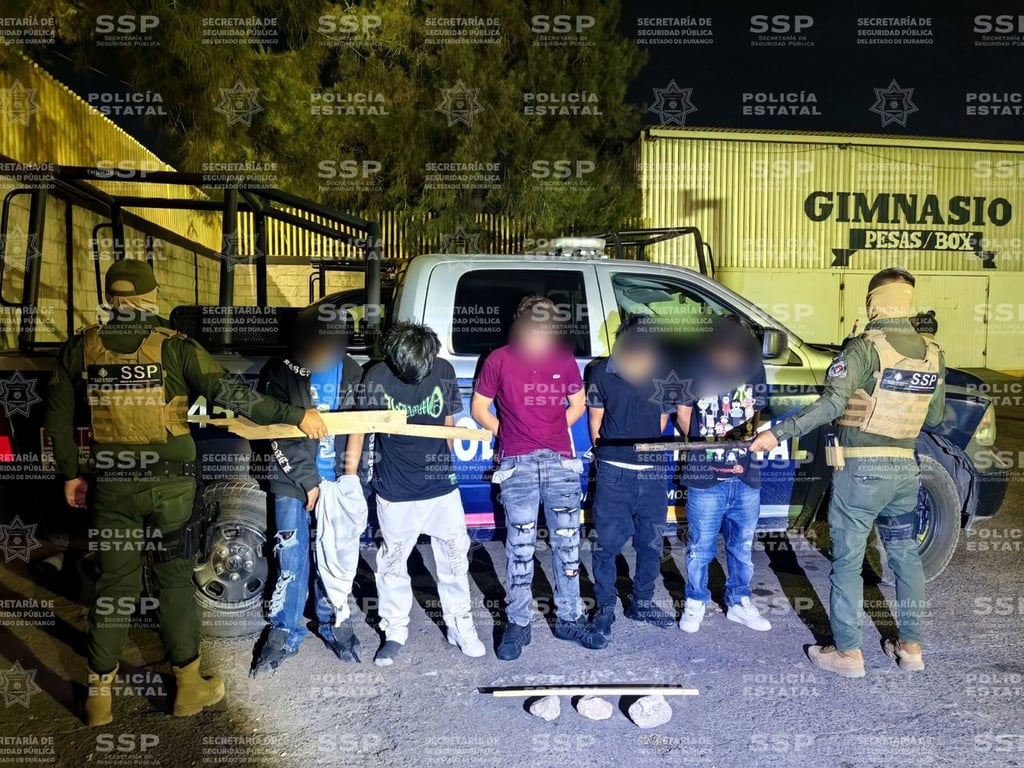 Procedimiento. Fueron puestos a disposición del Juzgado Cívico Municipal para aplicar los protocolos correspondientes e involucrar a los padres de familia de los menores.