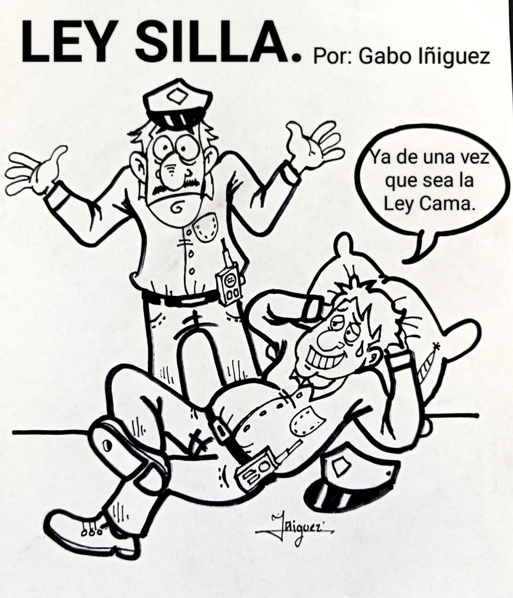 Ley Silla: cartón de Gabo Iñiguez