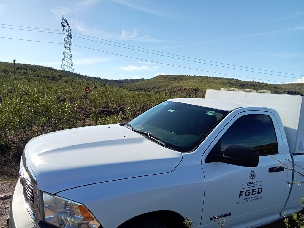 Situación. Un civil encontró restos óseos en las faldas del cerro del poblado La Punta.