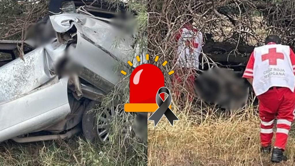 Aparatosa volcadura deja tres hombres sin vida en Nombre de Dios