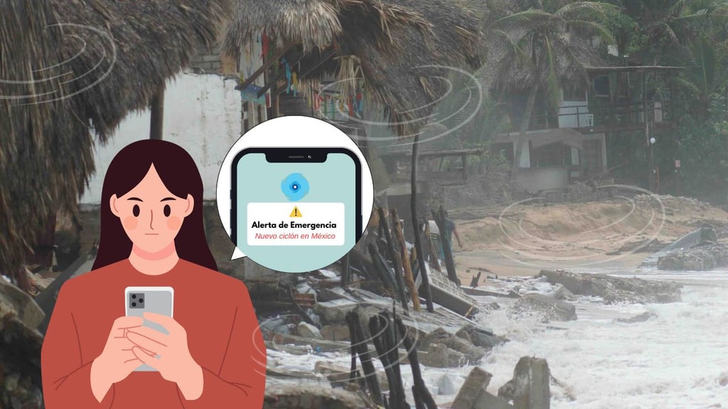 'Flossie', el ciclón al 70% de formación que llegaría a México y podría afectar estos estados