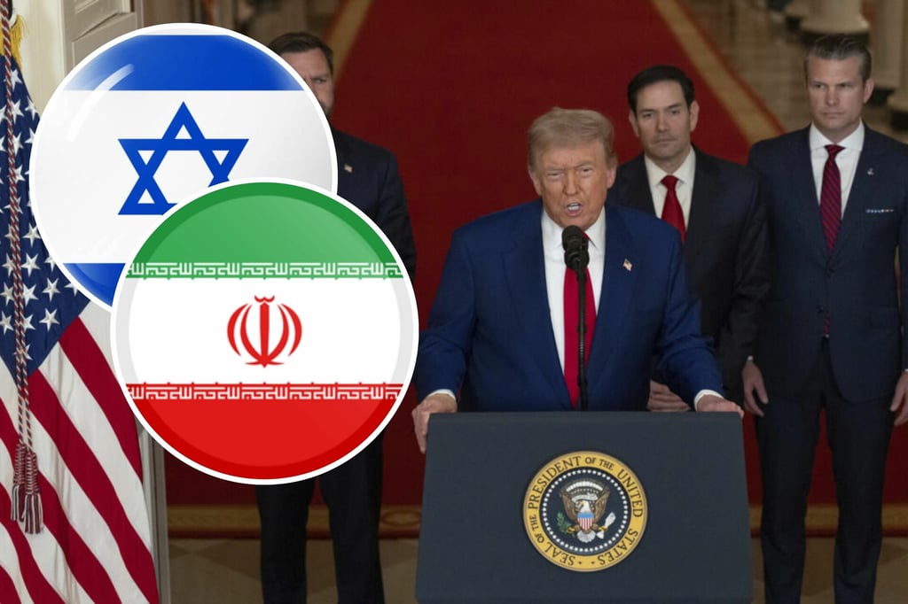 Trump anuncia 'alto el fuego total' entre Israel e Irán; Irán lo desmiente