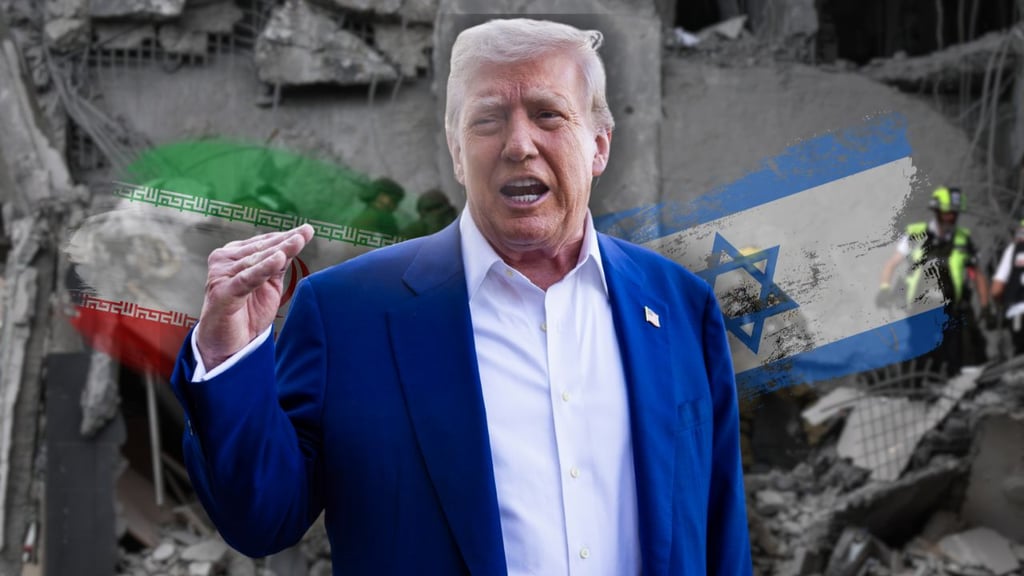 'No estoy contento', dice Trump luego de que Irán e Israel rompieran trato de alto al fuego | VIDEO