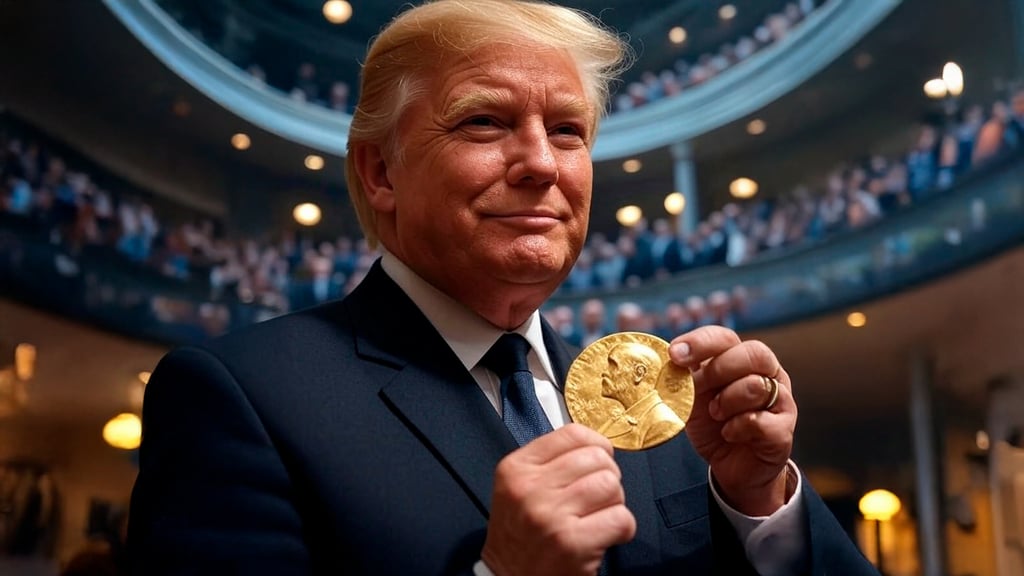¿Donald Trump quiere el Premio Nobel de la Paz?, esto es lo que sabemos