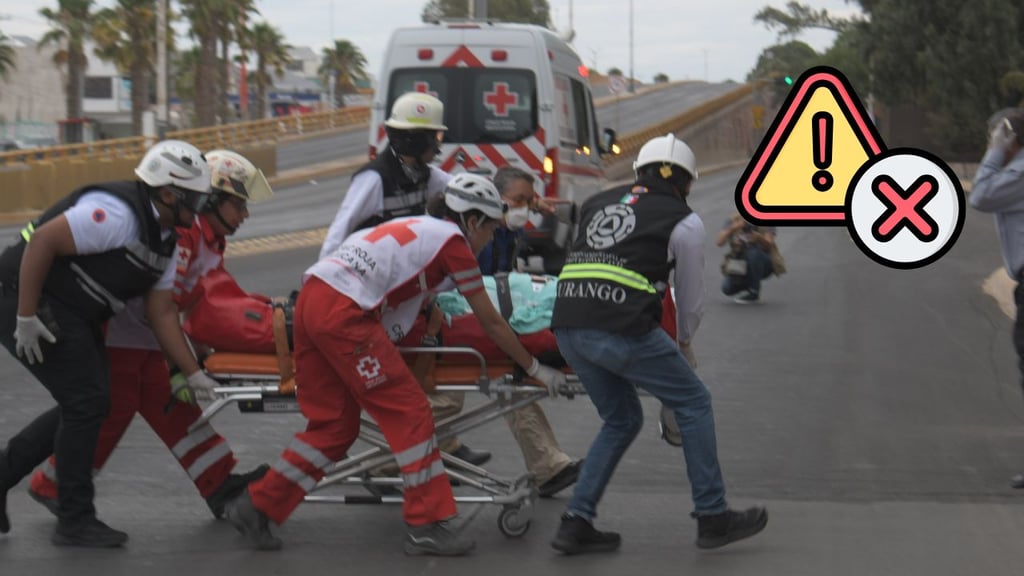 Agresiones físicas, la principal barrera que enfrentan socorristas de Cruz Roja Durango
