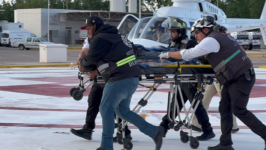 Los alcanzó un rayo en Mezquital
