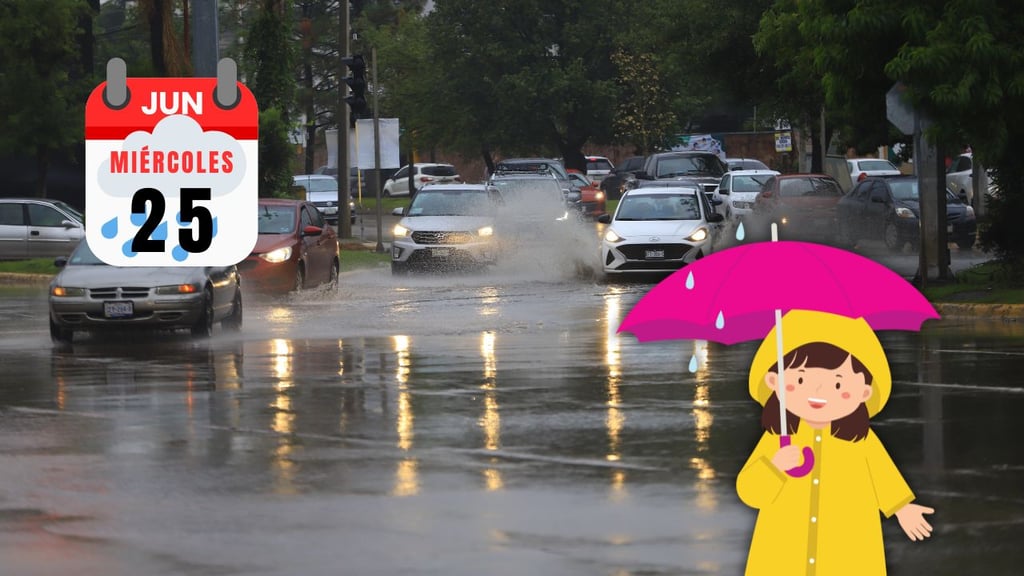 Lluvias intensas en Durango HOY miércoles 25 de junio: este es el pronóstico