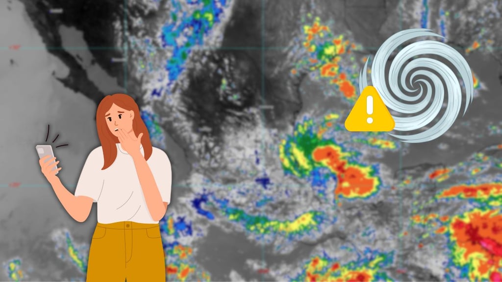 Así va la formación del ciclón tropical ‘Flossie’ HOY 25 de junio en el océano Pacífico