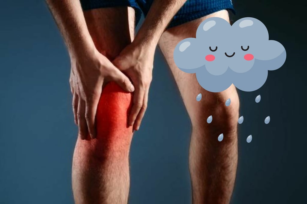 ¿Te duele la rodilla antes de las lluvias?, esto dice la ciencia sobre 'sentir' el clima