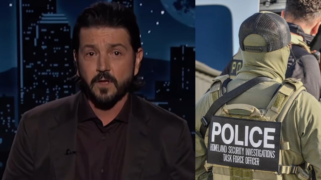 'Los inmigrantes siempre estuvieron ahí para ayudar', Diego Luna lanza fuerte comentario a Trump