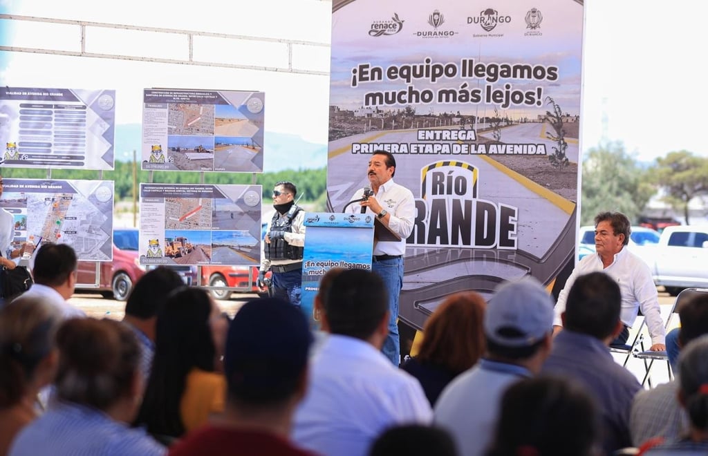 Inauguración. El alcalde Bonifacio Herrera encabezó la entrega de la obra, de la que los beneficiarios resaltaron sus bondades.