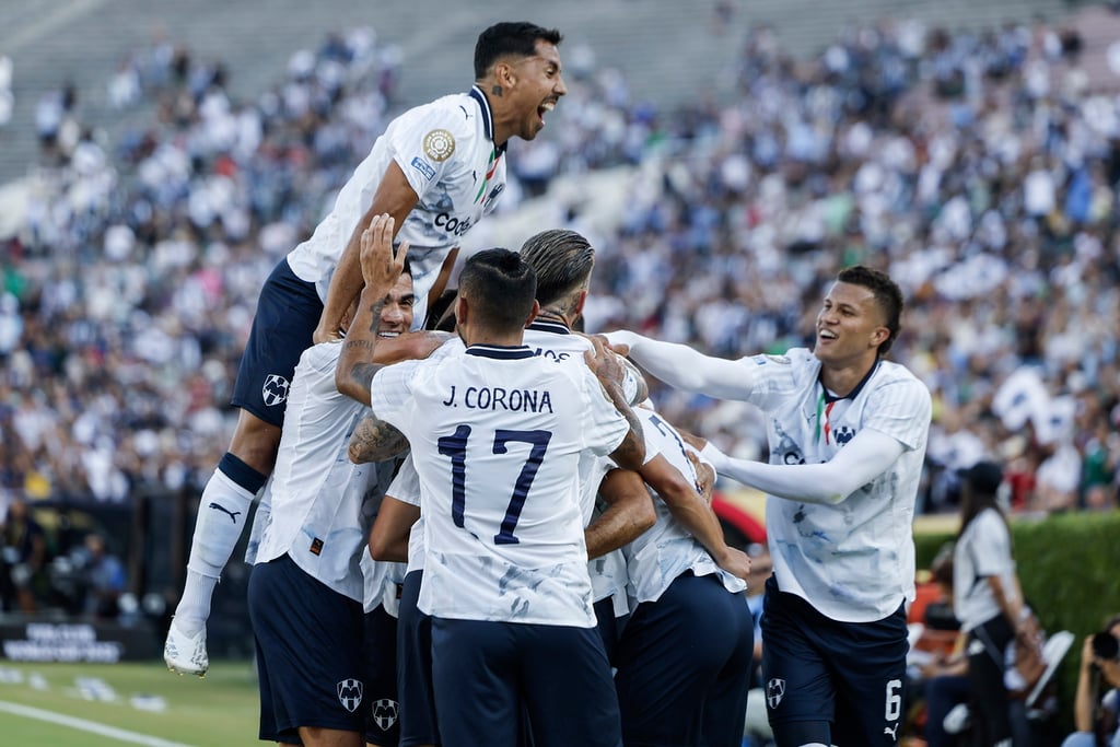 Goleada. Monterrey goleó y consiguió su pase a los octavos de final del Mundial de Clubes, donde enfrentará al Borussia Dortmund.