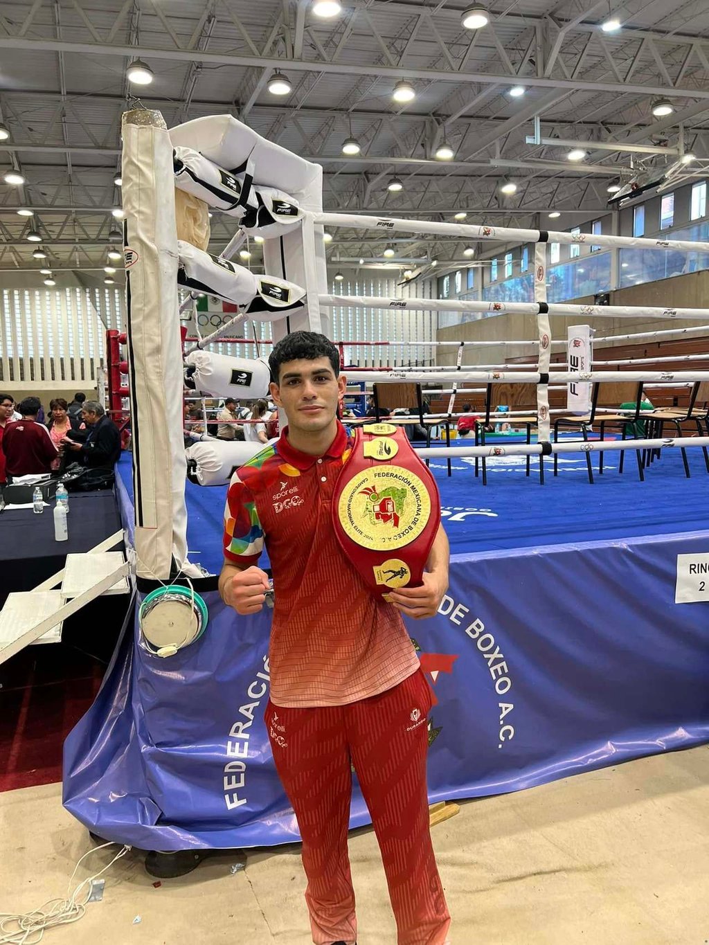 Meta. El duranguense quiere llegar a los Juegos Olímpicos de Los Ángeles 2028.