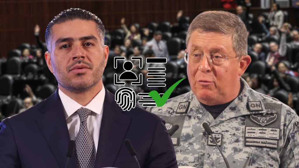 SSPC y Guardia Nacional tendrán acceso a base de datos personales y biométricos