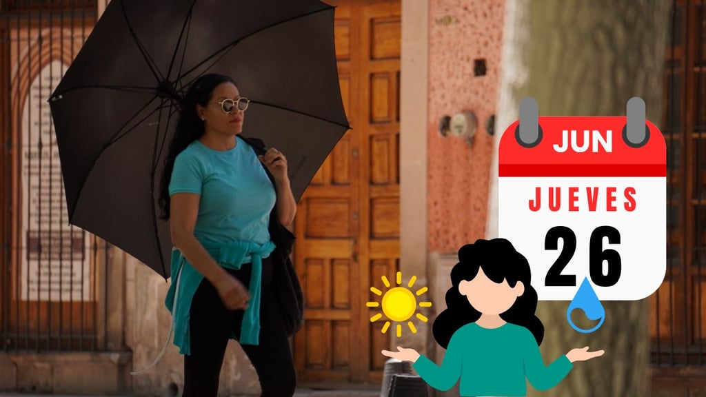 ¿Más lluvia o calor para Durango? Esto dice el pronóstico de HOY jueves 26 de junio