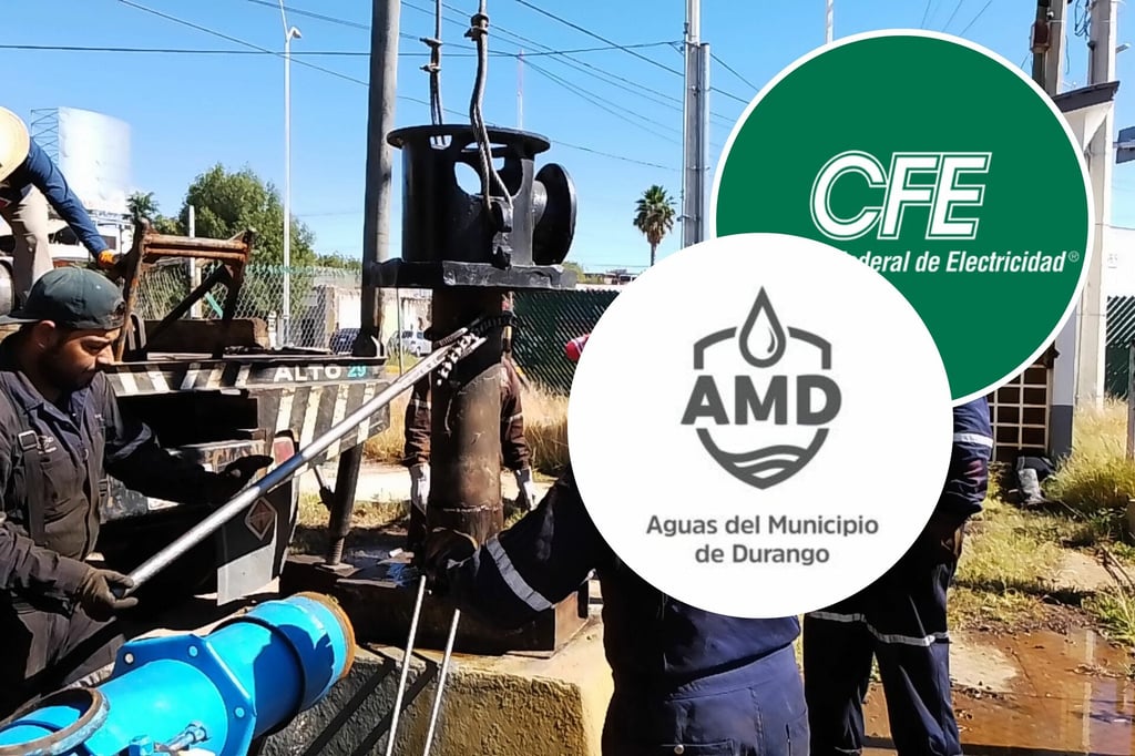 Nuevos apagones afectan el suministro de agua en Durango: AMD