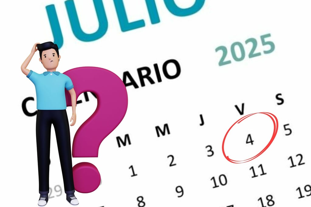 ¿Habrá día de descanso obligatorio en México el 4 de julio?