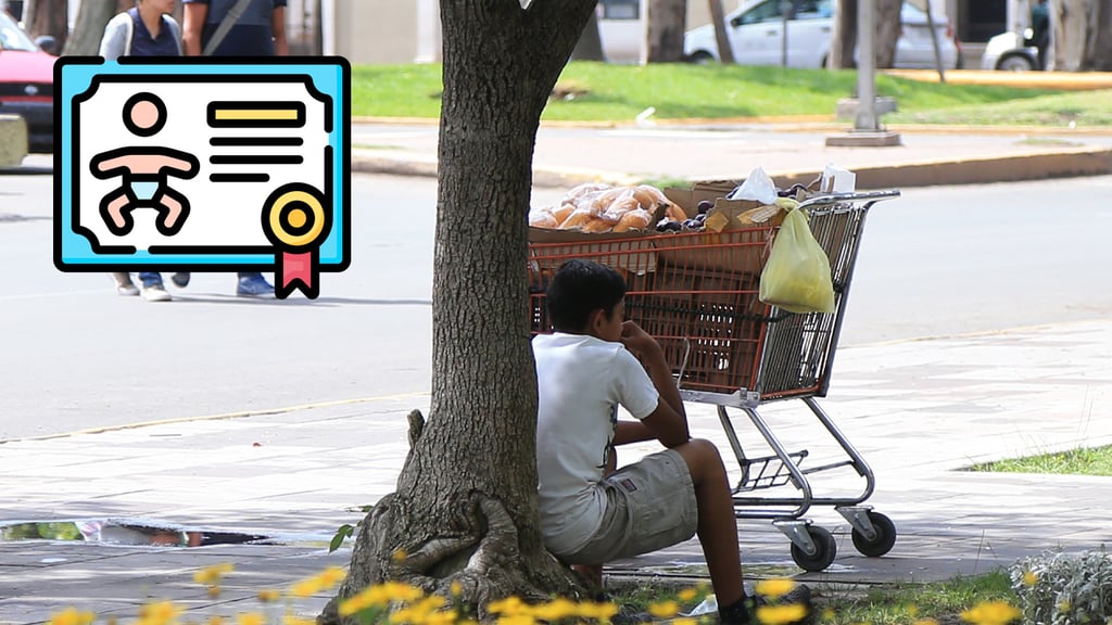 Niño de 11 años acude al Registro Civil para registrarse; su sueño es ir a la escuela