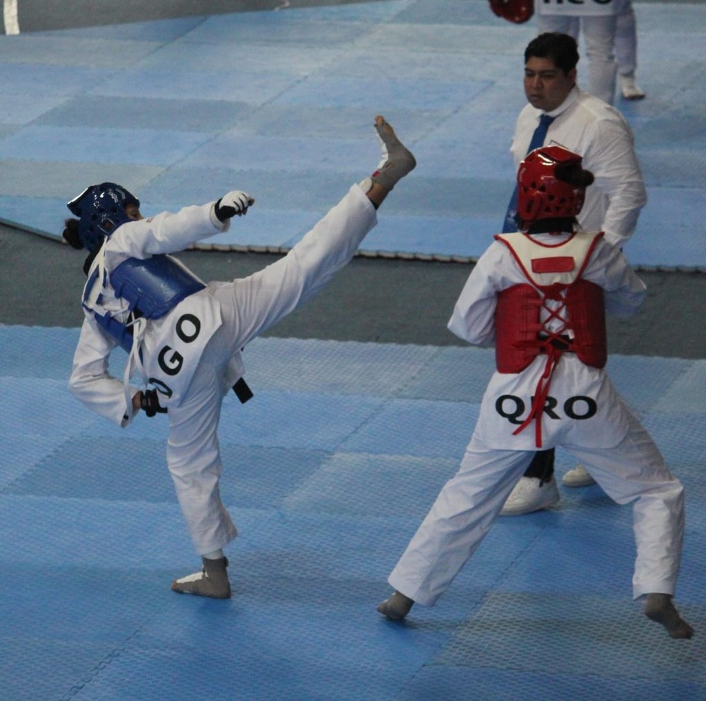 Plateada. Durango conquistó medalla de bronce en la personda de Camila Aguilar, en taekwondo.
