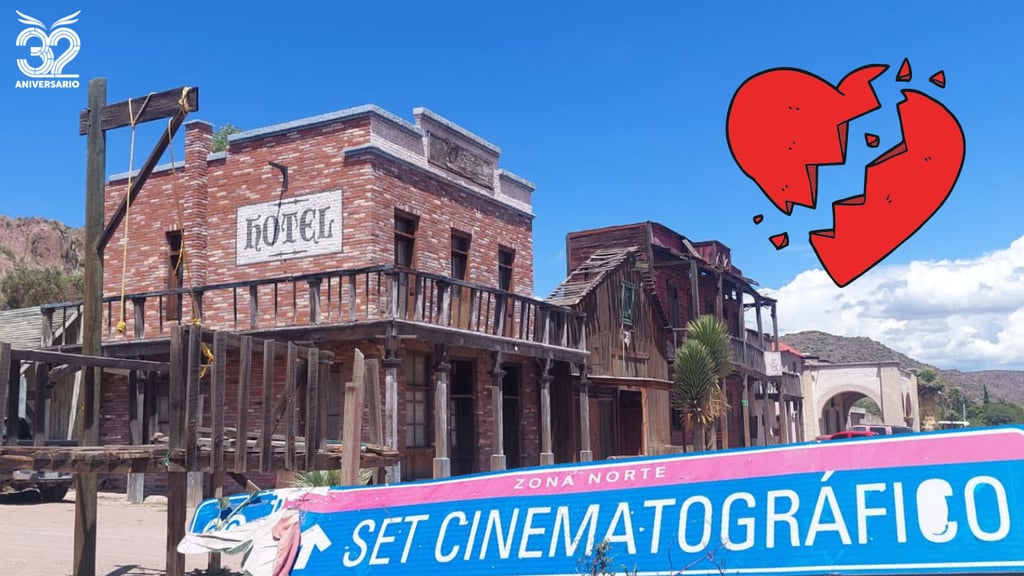 Chupaderos, cuna del cine en Durango, se cae a pedazos | FOTOS