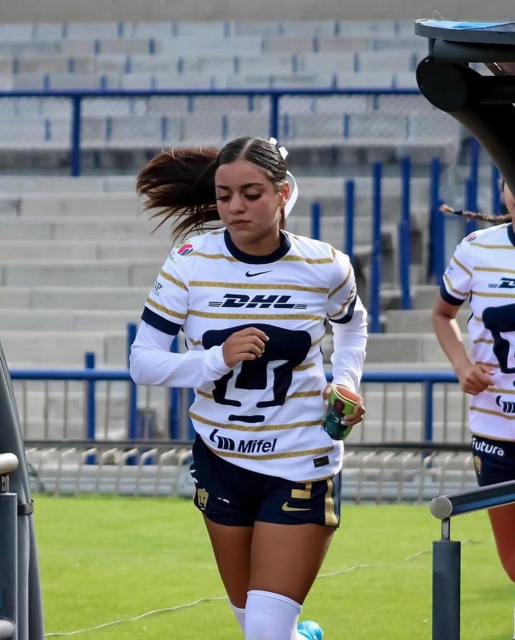 Debut. Ana Mendoza debutó con la selección mayor de futbol ante Colombia.