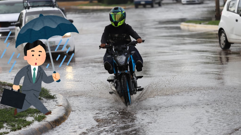 Lluvia de la madrugada del 30 de junio en Durango, dejó 22 litros por metro cuadrado
