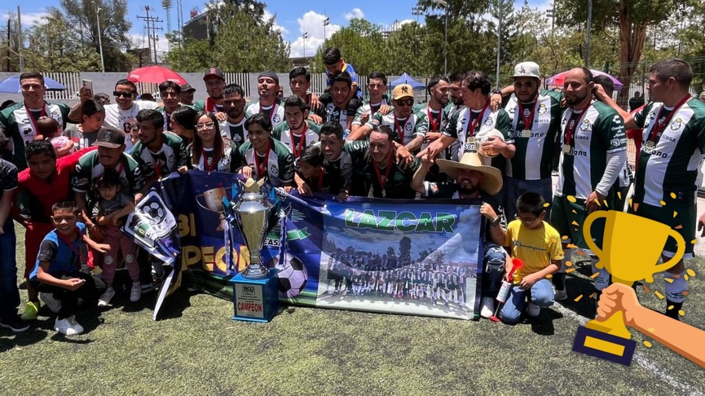 Lazcar FC se corona bicampeón del futbol Premier en la Liga Municipal de Durango