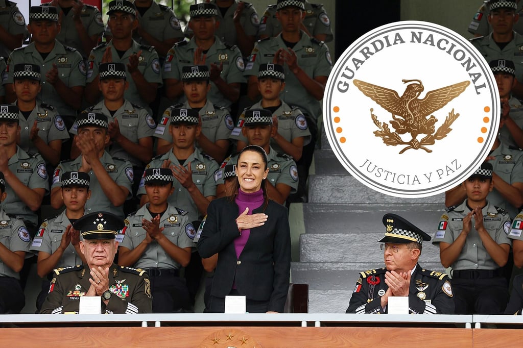 ‘El uniforme que llevan debe ser símbolo de honestidad’; Sheinbaum pide a la GN actuar con integridad