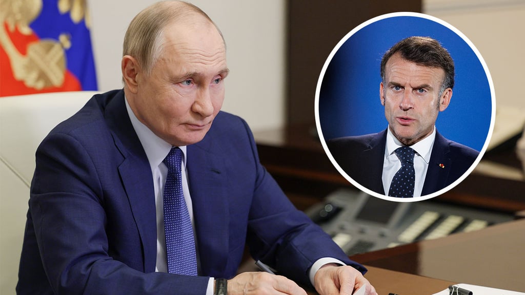Putin y Macron conversan por primera vez en casi tres años tras largo silencio diplomático
