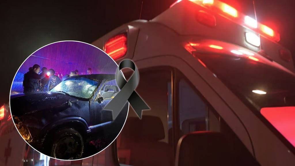 Adulto mayor muere tras volcar su camioneta en carretera Francisco Zarco