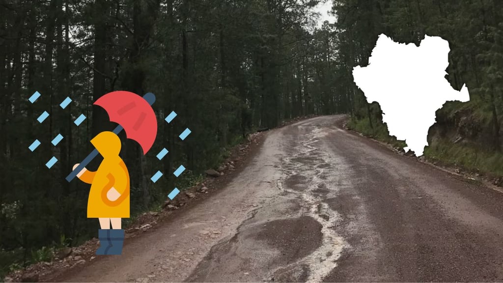 Persisten las lluvias intensas en la zona serrana de Durango; Tepehuanes registró 42 mm