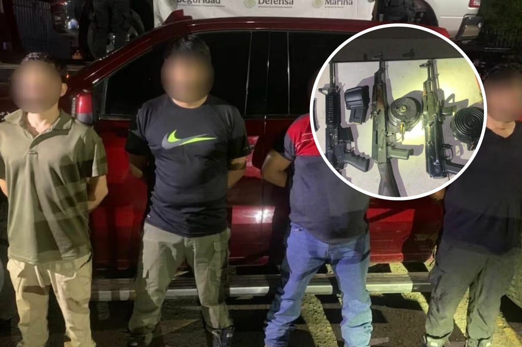 Violencia en Sinaloa: Suman mil 184 detenidos y más de 2 mil armas de fuego en los últimos diez meses
