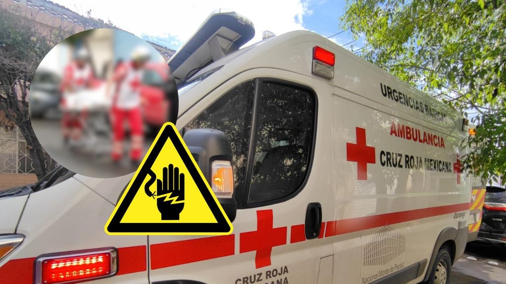 Joven recibe descarga eléctrica en vivienda del Centro de Durango