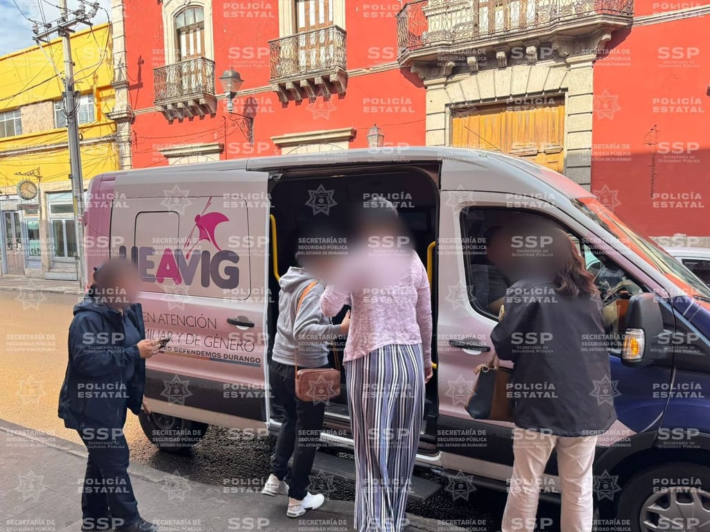 Salvan a mujeres y niños de violencia familiar, en Durango