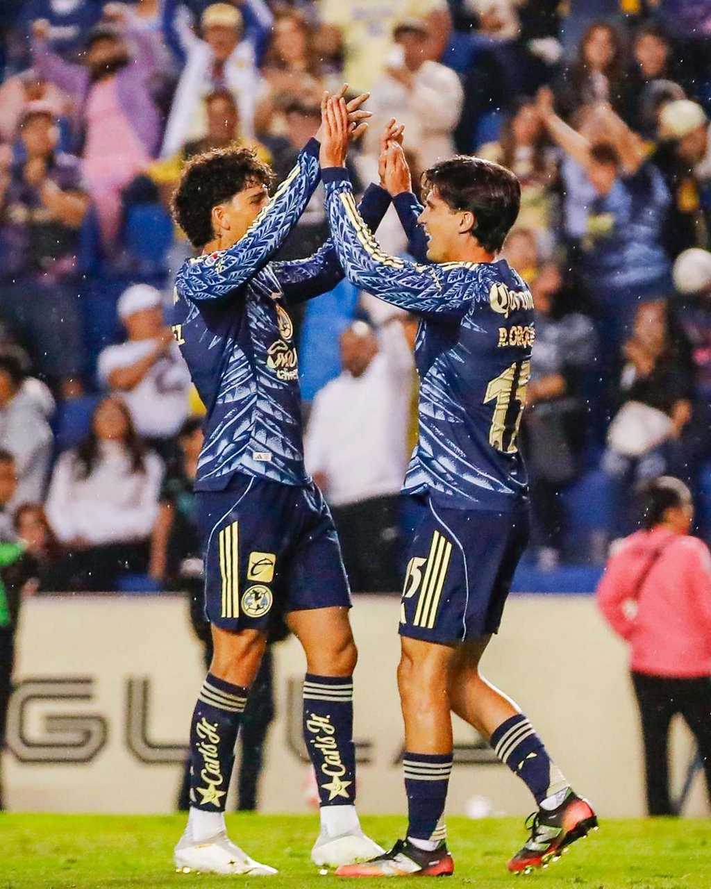 Preparación. Las Águilas tuvieron un juego amistoso antes del arranque del Apertura 2025 el viernes de la próxima semana.