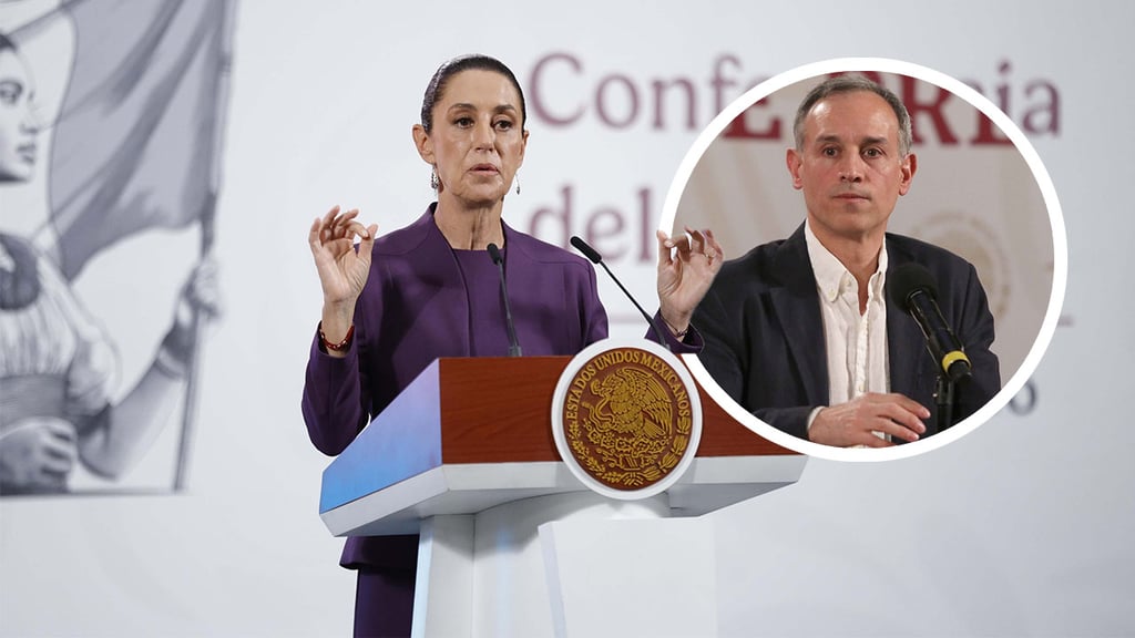 Sheinbaum defiende nombramiento de López-Gatell como representante de México ante la OMS