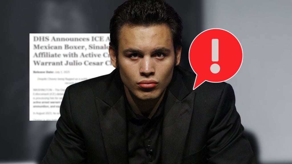 'Nexos con Cártel de Sinaloa', motivo de la detención de Julio César Chávez Jr en Los Ángeles