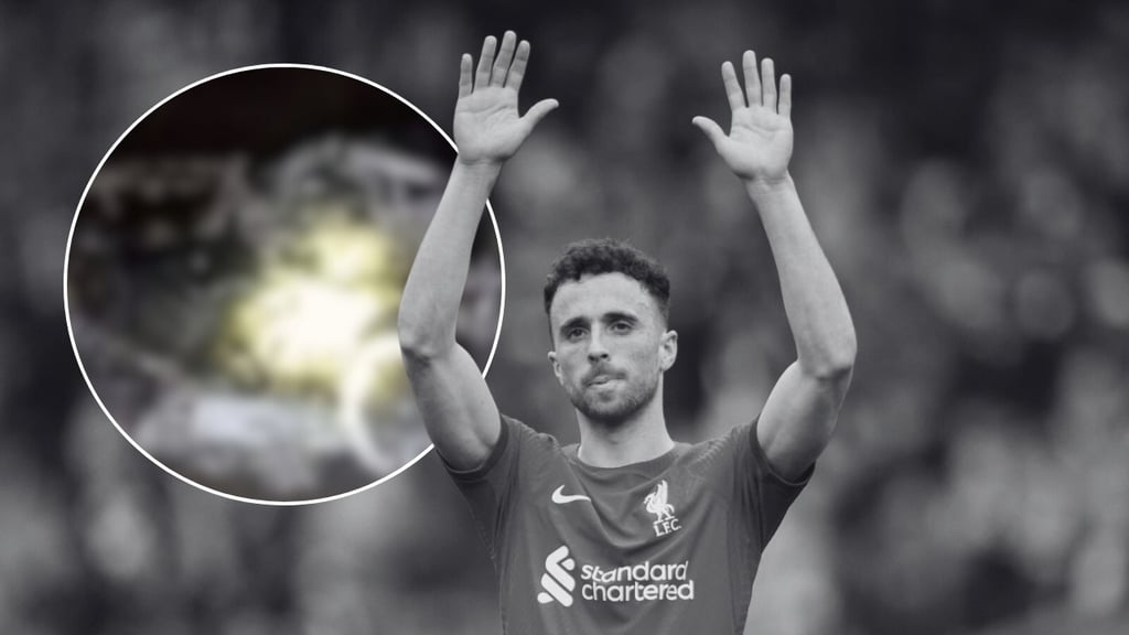 VIDEO: Así quedó el auto en el que perdió la vida Diogo Jota, jugador del Liverpool