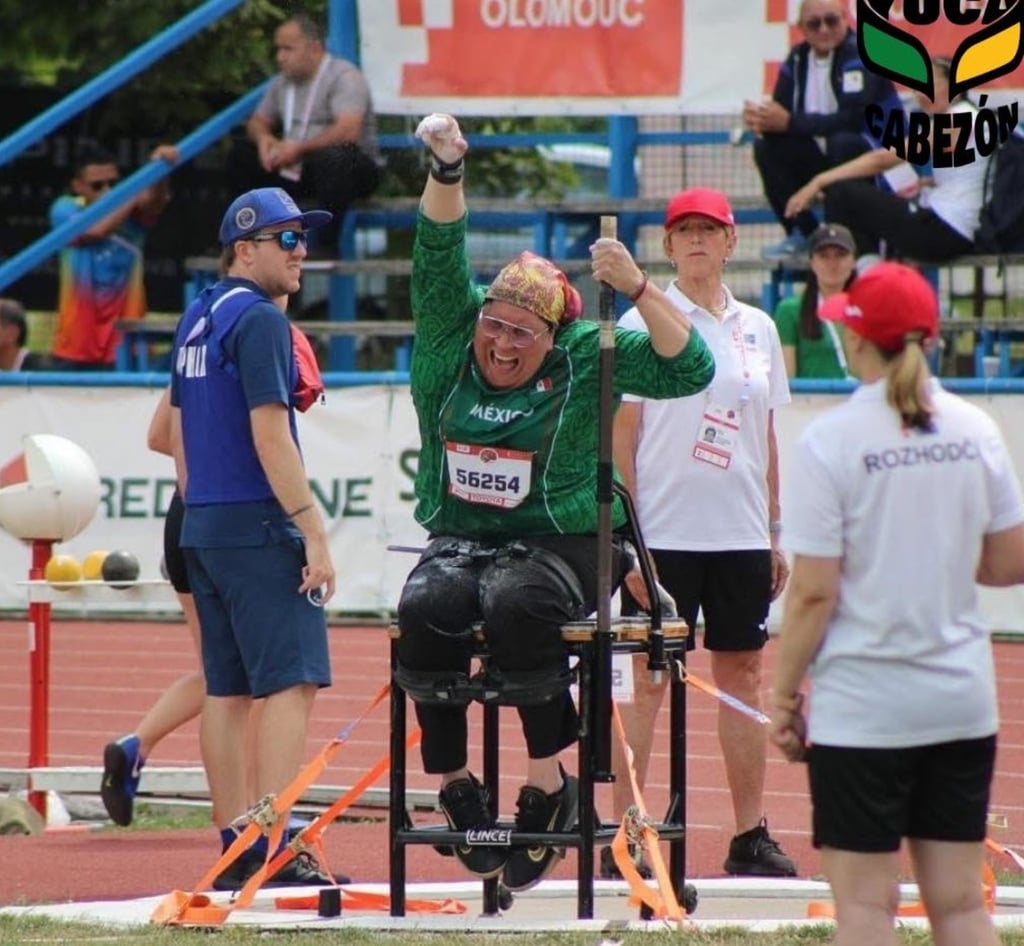 Dorada. Gilda Cota, medallista en Paralímpicos de Paris, ganó presea de oro.