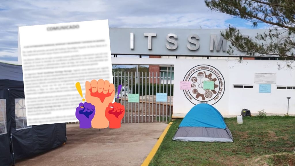Estudiantes y personal del Tecnológico de Santa María del Oro se unen en paro; señalan amenazas de la directora